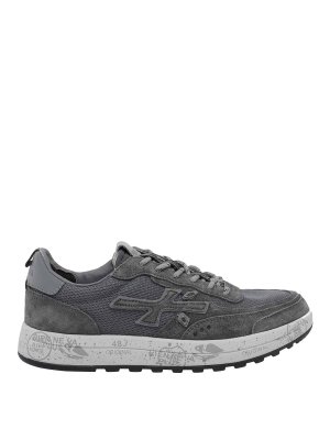 PREMIATA: Chaussures de sport - Baskets - Gris