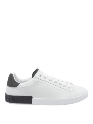 DOLCE & GABBANA: Chaussures de sport - Baskets - Blanc
