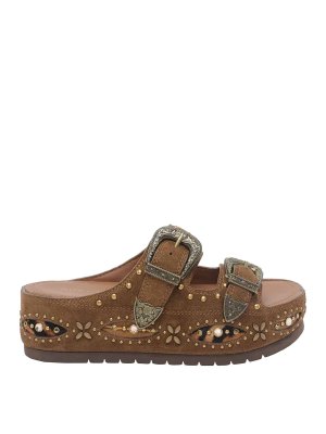 KURT GEIGER: Sandalias - Sandalias - Marrón