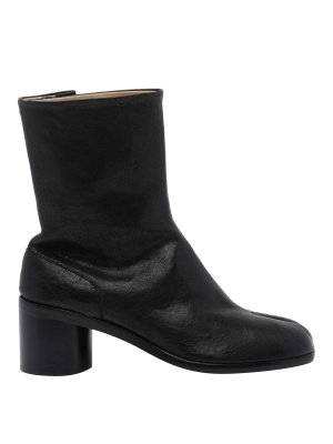 Maison Margiela: ankle boots - Black Tabi Booties