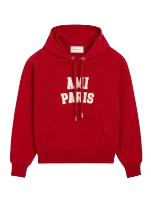 AMI PARIS: Sweatshirts und Pullover - Sweatshirt - Rot