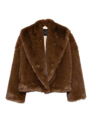 B&B COUTURE: Pellicce e montoni - Giacca in pelliccia sintetica Farrah