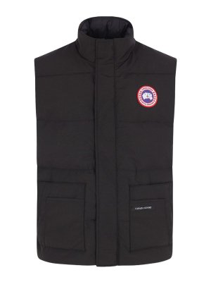 Canada Goose: ダウン・ハイテクジャケット - ダウンジャケット - 黒