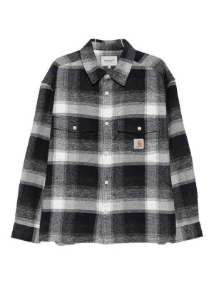 CARHARTT: shirts - Checked Cotton Shirt