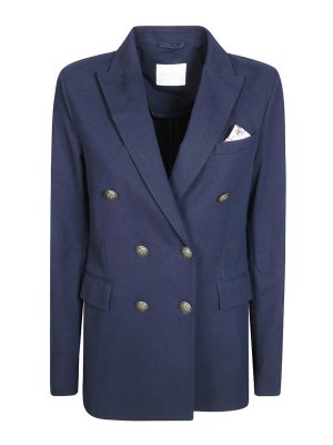 CIRCOLO 1901: Blazer - Blazer - Azul Oscuro