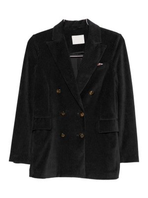 CIRCOLO 1901: blazers - Cotton Double-Breasted Jacket