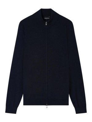 EMPORIO ARMANI: Cardigans - Cardigan - Dunkelblau
