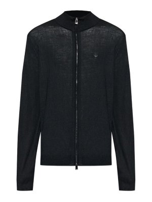 EMPORIO ARMANI: Cardigans - Cardigan - Schwarz