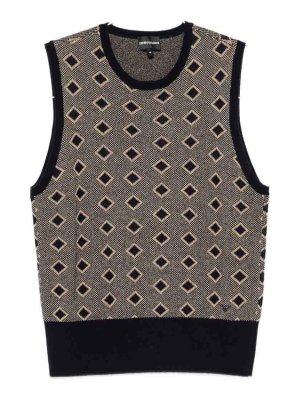 EMPORIO ARMANI: vests - Wool Vest