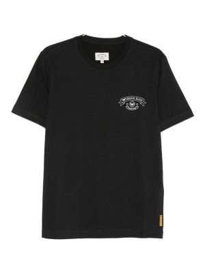 EMPORIO ARMANI: t-shirts - Logo Cotton T-Shirt