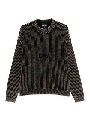 EMPORIO ARMANI: crew necks - Cotton Crewneck Sweater