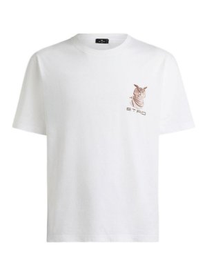 ETRO: t-shirts - Cotton T-Shirt