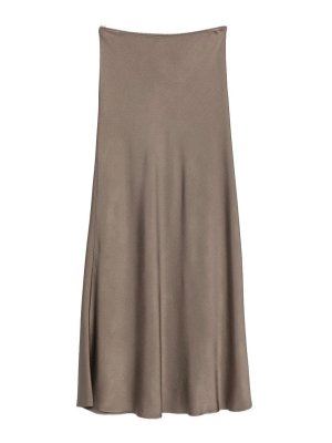 FABIANA FILIPPI: ロングシャツ - ロングスカート - ブラウン