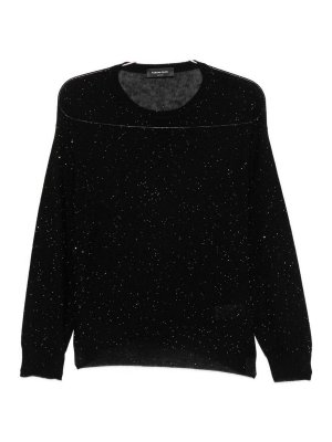 FABIANA FILIPPI: Pull col rond - Pull Col Rond - Noir