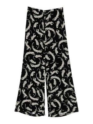 FORTE FORTE: Pantalones casual - Pantalón Casual - Azul