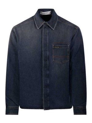 GOLDEN GOOSE: shirts - Denim Cotton Shirt