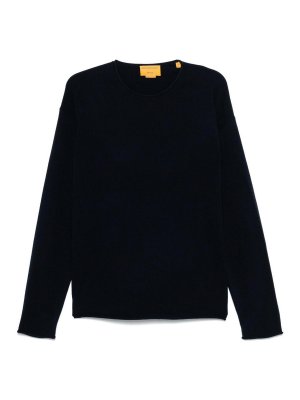 GUEST IN RESIDENCE: Pull col rond - Pull Col Rond - Bleu Foncé