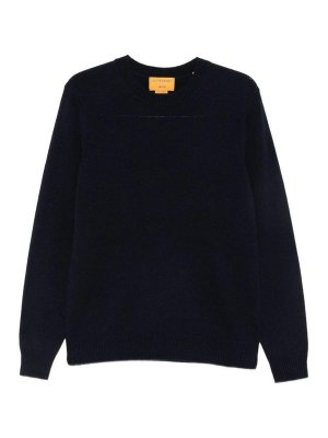 GUEST IN RESIDENCE: Pull col rond - Pull Col Rond - Bleu Foncé