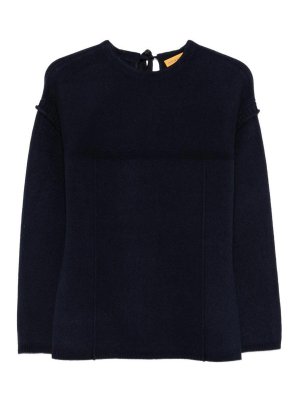 GUEST IN RESIDENCE: Pull col rond - Pull Col Rond - Bleu Foncé