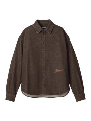JACQUEMUS: シャツ - シャツ - ブラウン