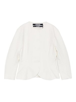 JACQUEMUS: Blazer - Blazer - Blanco