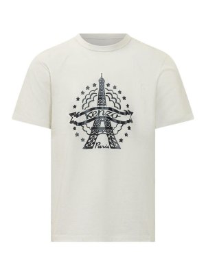 KENZO: Suéteres con cuello pico - Suéter Cuello Redondo - Blanco