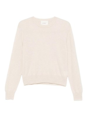 LISA YANG: Pull col rond - Pull Col Rond - Beige Clair