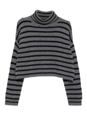 LISA YANG: Pull col rond - Pull Col Rond - Gris Foncé