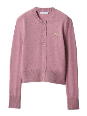 MAISON KITSUNÉ: Cardigans - Cardigan - Hellrosa