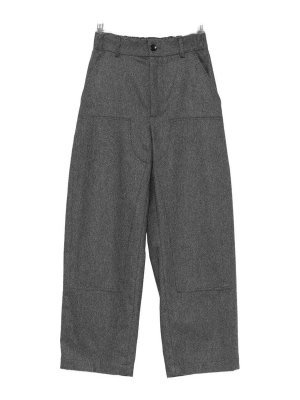 NICHOLSON & NICHOLSON: casual trousers - Wool Trousers