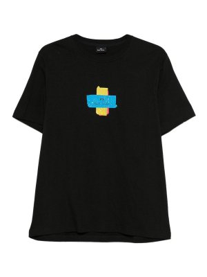 PAUL SMITH: t-shirts - Pebble Bunny Cotton T-Shirt