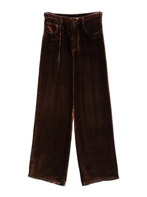 PIERRE-LOUIS MASCIA: Pantalones casual - Pantalón Casual - Burdeos