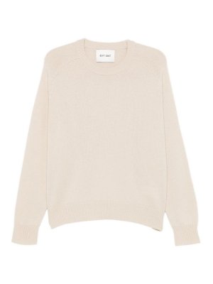 SOFT GOAT: Pull col rond - Pull Col Rond - Crème