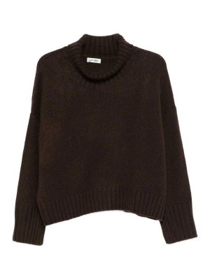 SOFT GOAT: Rollkragenpullover  und Polo-Ausschnitt - Rollkragenpullover - Braun