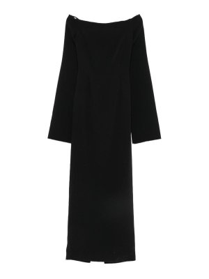 SOLACE LONDON: Maxi robe - Maxi Robe - Noir