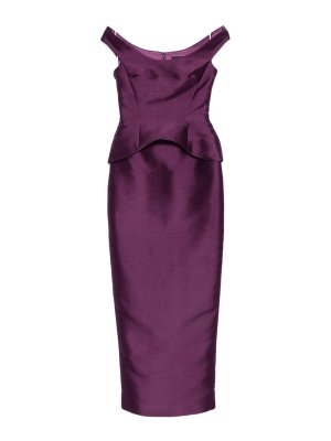 SOLACE LONDON: maxi dresses - Pieta Maxi Dress