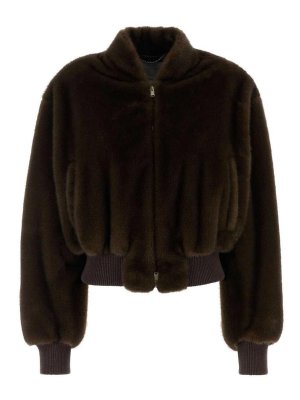 STELLA McCARTNEY: Bombers - Bomber - Marron