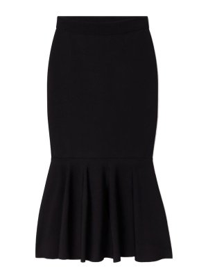 STELLA McCARTNEY: flared jeans - Flared Midi Skirt