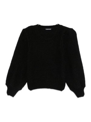 SUSANNE BOMMER: Pull col rond - Pull Col Rond - Noir