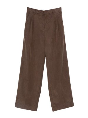 WHITE SAND: Pantalons casual - Pantalons Décontractés - Marron