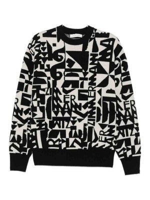 ZIMMERMANN: Strickpullover mit Rundhalsausschnitt - Rundhalspullover - Schwarz