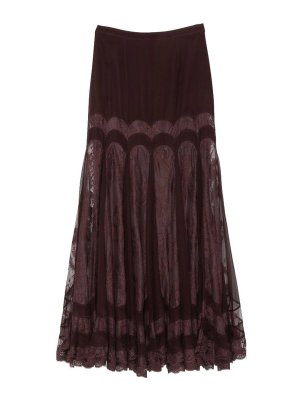 ZIMMERMANN: ロングシャツ - ロングスカート - ブラウン