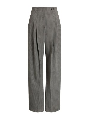 ALBERTA FERRETTI: Pantalons élégants - Pantalon Couturier - Gris