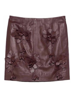 ALBERTA FERRETTI: Minifaldas - Minifalda - Marrón