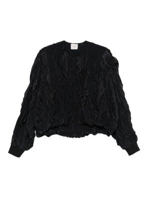 ALYSI: giacche bomber - Giacca bomber con volant