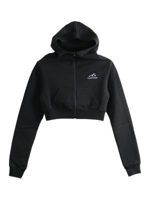 BALENCIAGA: スウェット＆セーター - スウェットシャツ/セーター - 黒