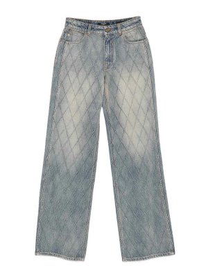 Balmain: ベルボトムジーンズ - フレアジーンズ - ライトブルー
