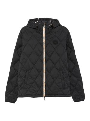 BURBERRY: padded jackets - Hescott Nylon Blouson Jacket