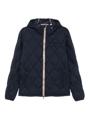 BURBERRY: padded jackets - Hescott Nylon Blouson Jacket
