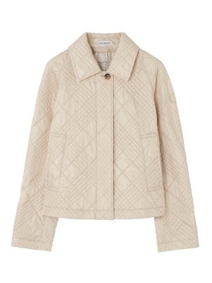 BURBERRY: padded jackets - Nylon Quilted Jacket